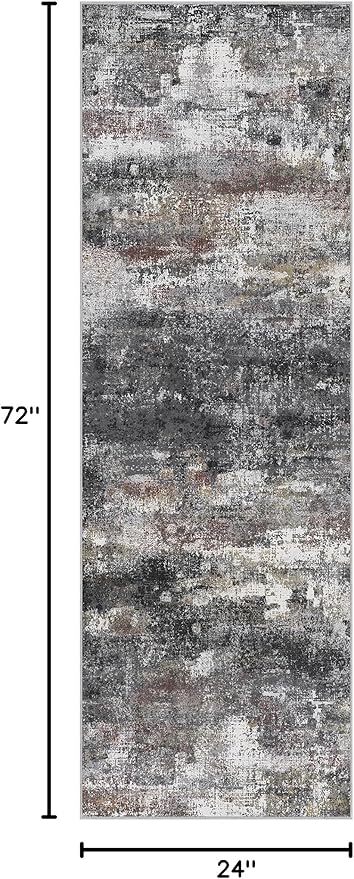 Runner Rug for Hallway Kitchen 2x6 Machine Washable Runners Rug for Entryway - Image 2