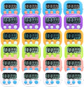 24 Pack Multi-Function Electronic Timer by Unknown