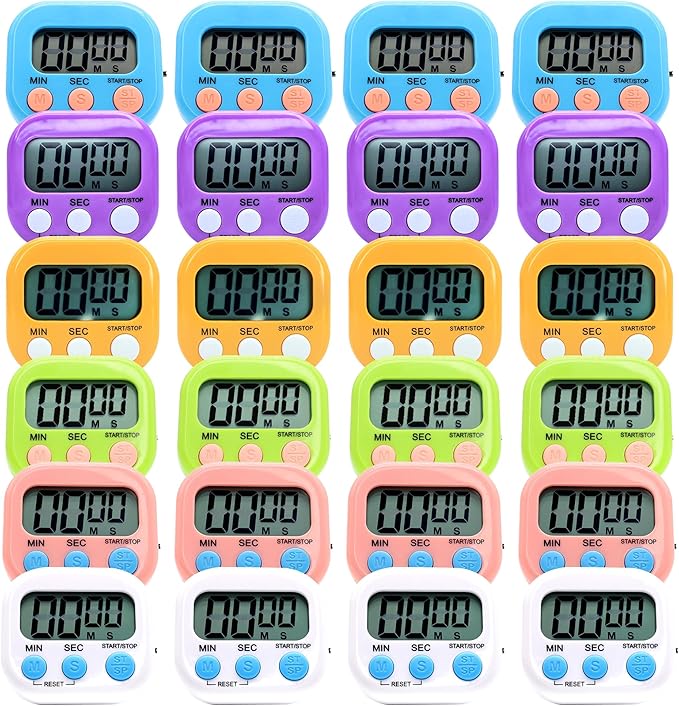24 Pack Multi-Function Electronic Timer by Unknown
