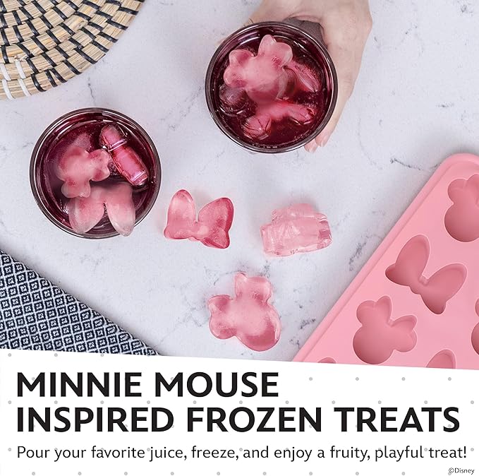 Disney Minnie Mouse Silicone Ice Cube Tray – 2 Pack Ice Trays - Image 5