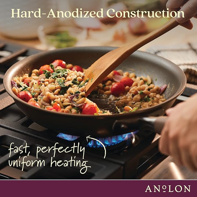 Anolon Advanced Home Hard Anodized Nonstick Sauce Pan/Saucepan - Image 8