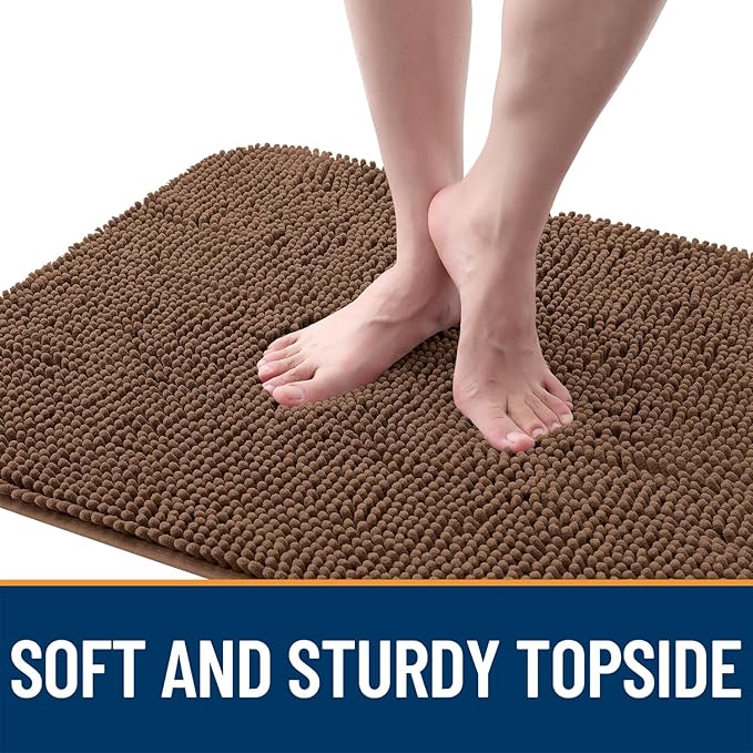OLANLY Dog Door Mat for Muddy Paws 54x32, Absorbs Moisture and Dirt, Absorbent - Image 4