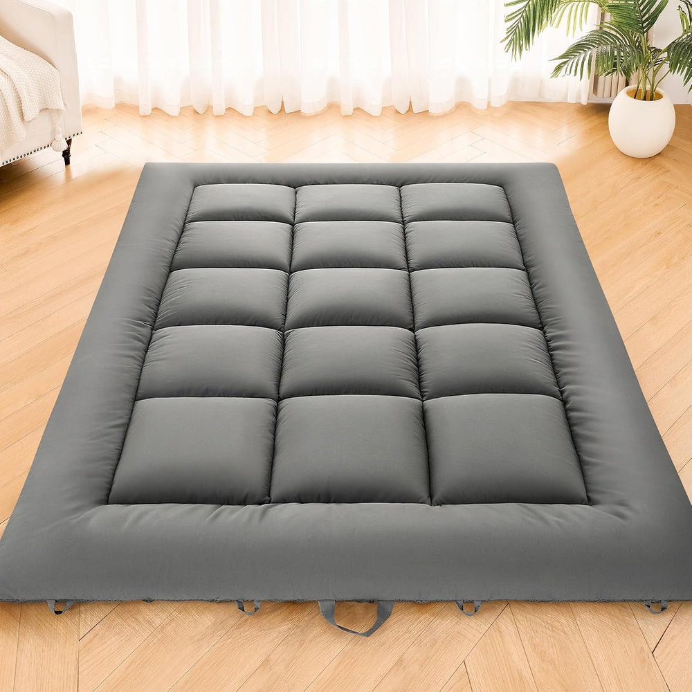 DOWNSTORIA Japanese Floor Mattress, 3 inch Foldable Futon Mattress Tatami Mat...
