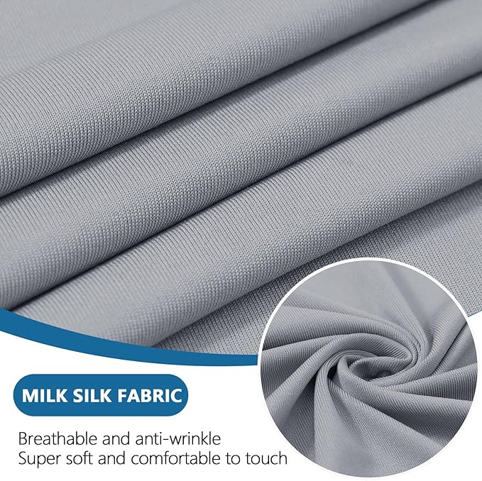 hyha Milk Silk Couch Cushion Covers, Soft Magic Sofa Covers Washable - Image 3