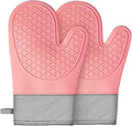 Silicone Oven Mitts, Waterproof Non Slip Grip Oven Gloves by Unknown