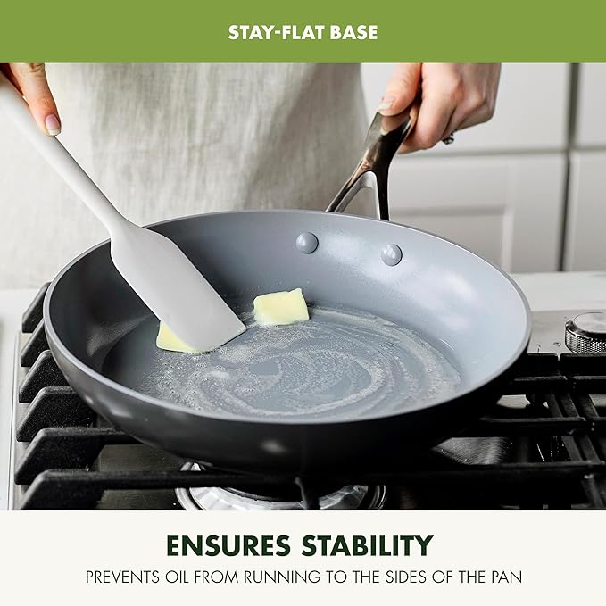 GreenPan Valencia Pro Ceramic Nonstick 12” Frying Pan Skillet, Hard Anodized - Image 7