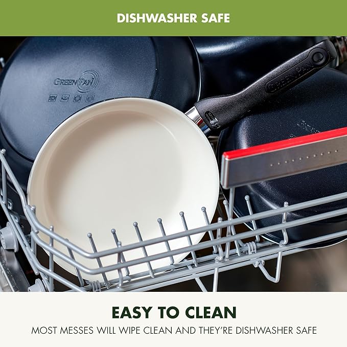 GreenPan Rio 11" Square Griddle Pan, Ceramic Nonstick Cookware, PFOA and