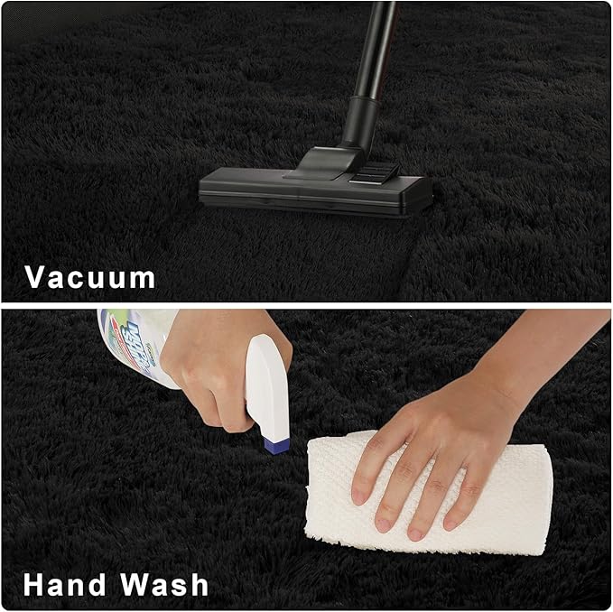 Chicrug Soft Area Rugs for Bedroom Living Room Plush Fluffy Rug 9x12 Feet - Image 7
