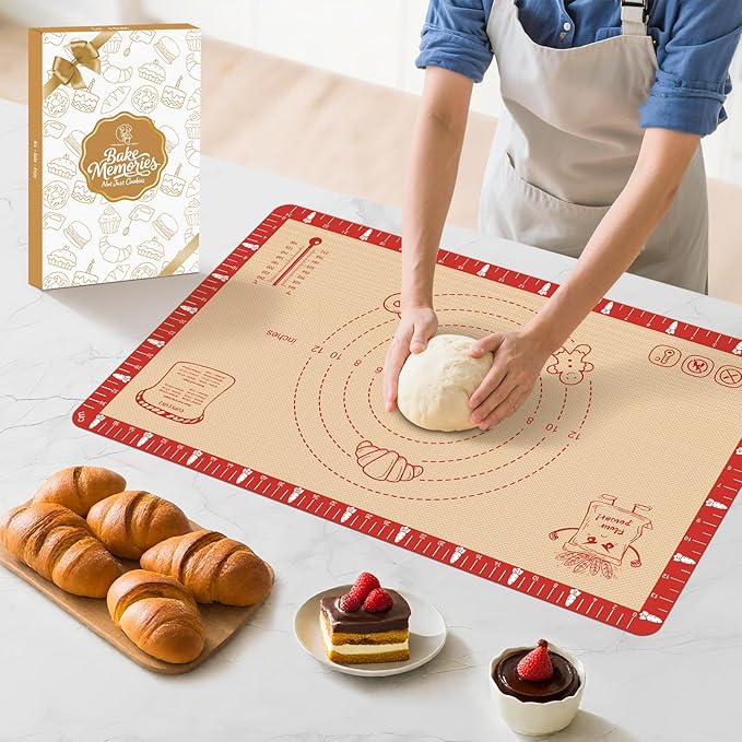 Non-Slip Silicone Baking Mat by MimekitchenKitchenHelper