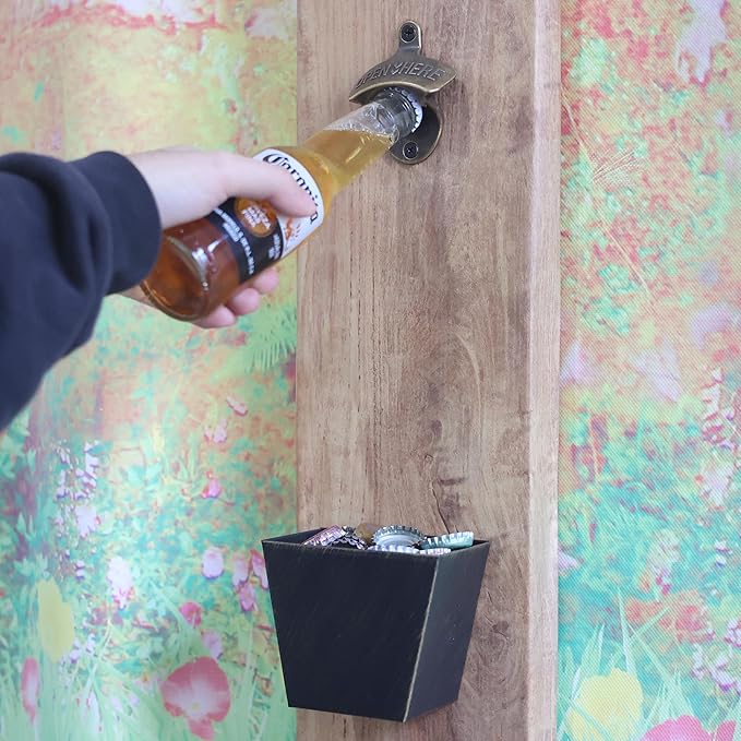 12 PCS Beer Bottle Opener Wall Mount, Post Mount Bottle Cap Openers Bulk - Image 3