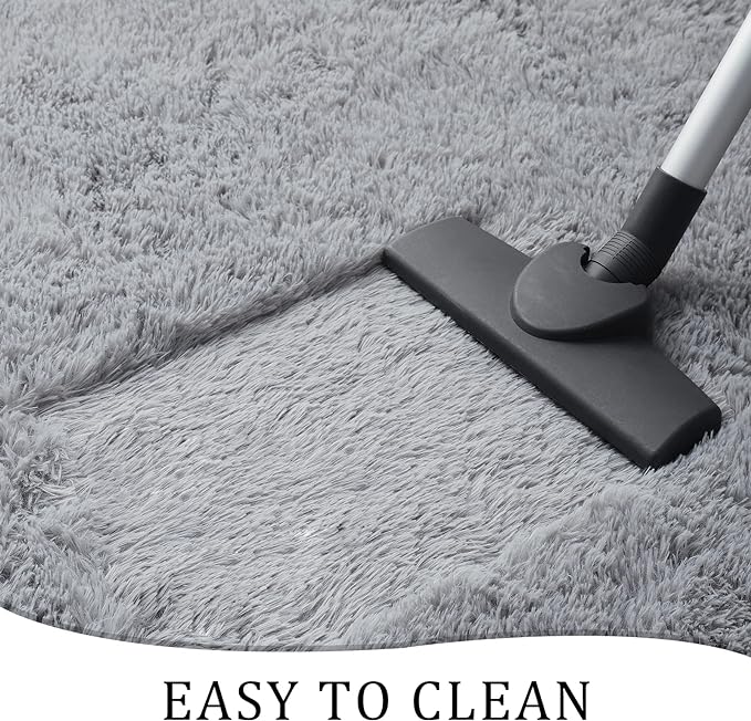 Chicrug Soft Area Rugs for Bedroom Living Room Plush Fluffy Rug 2x4 Feet - Image 5