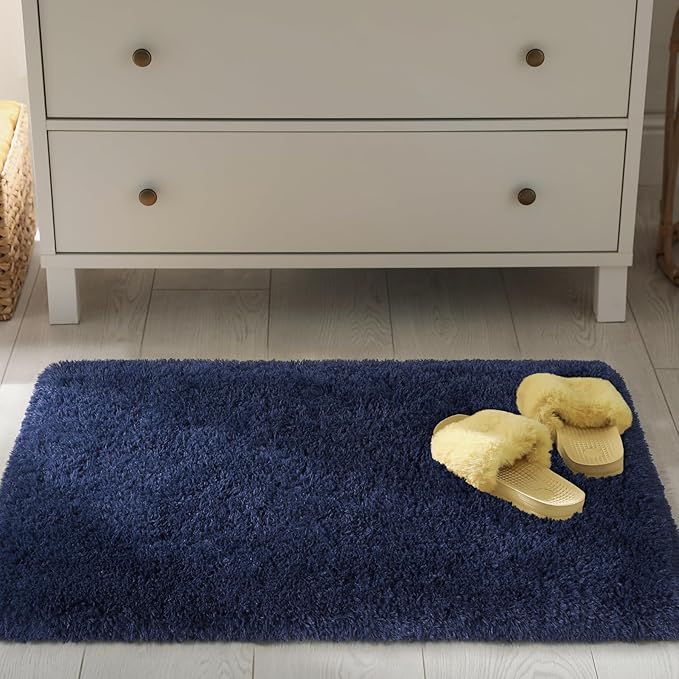 Chicrug Soft Runner Rug for Bedroom Living Room Plush Fluffy Rug 2x4 Feet - Image 3