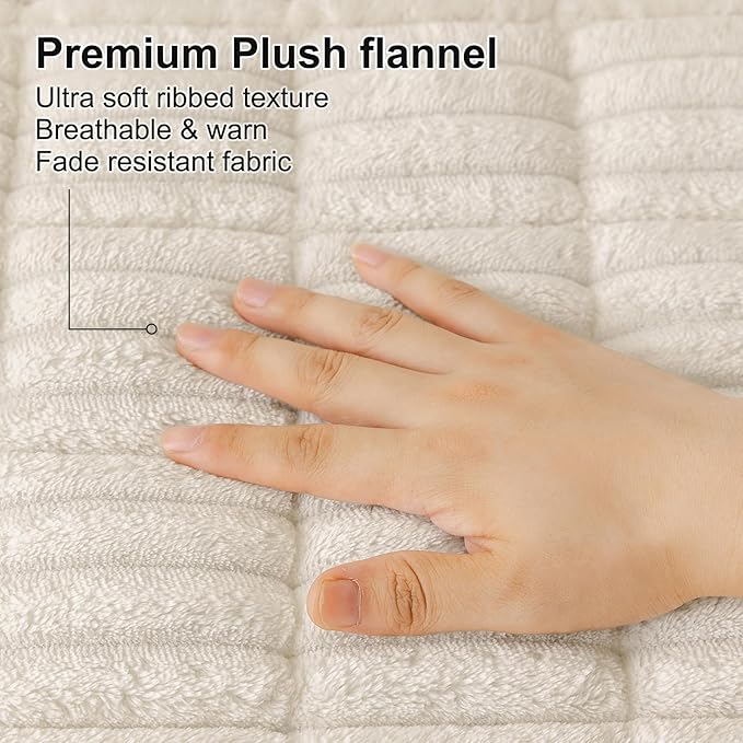 Smiry Couch Cover for Dogs Washable, Non Slip Fuzzy Pet Couch Covers for 3 - Image 4