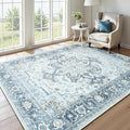 Lofus 6x9 Area Rugs for Living Room, Machine Washable Non-Slip Area Rug by Lofus