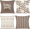 YCOLL Pillow Covers 20x20 Set of 4, Modern Sofa Throw Pillow Cover, Decorative by PillowCoversExpert