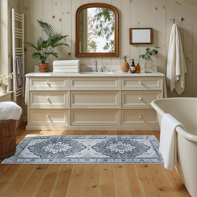 Area Rugs 2'x5' Runner Rug Non Slip Washable - Image 3