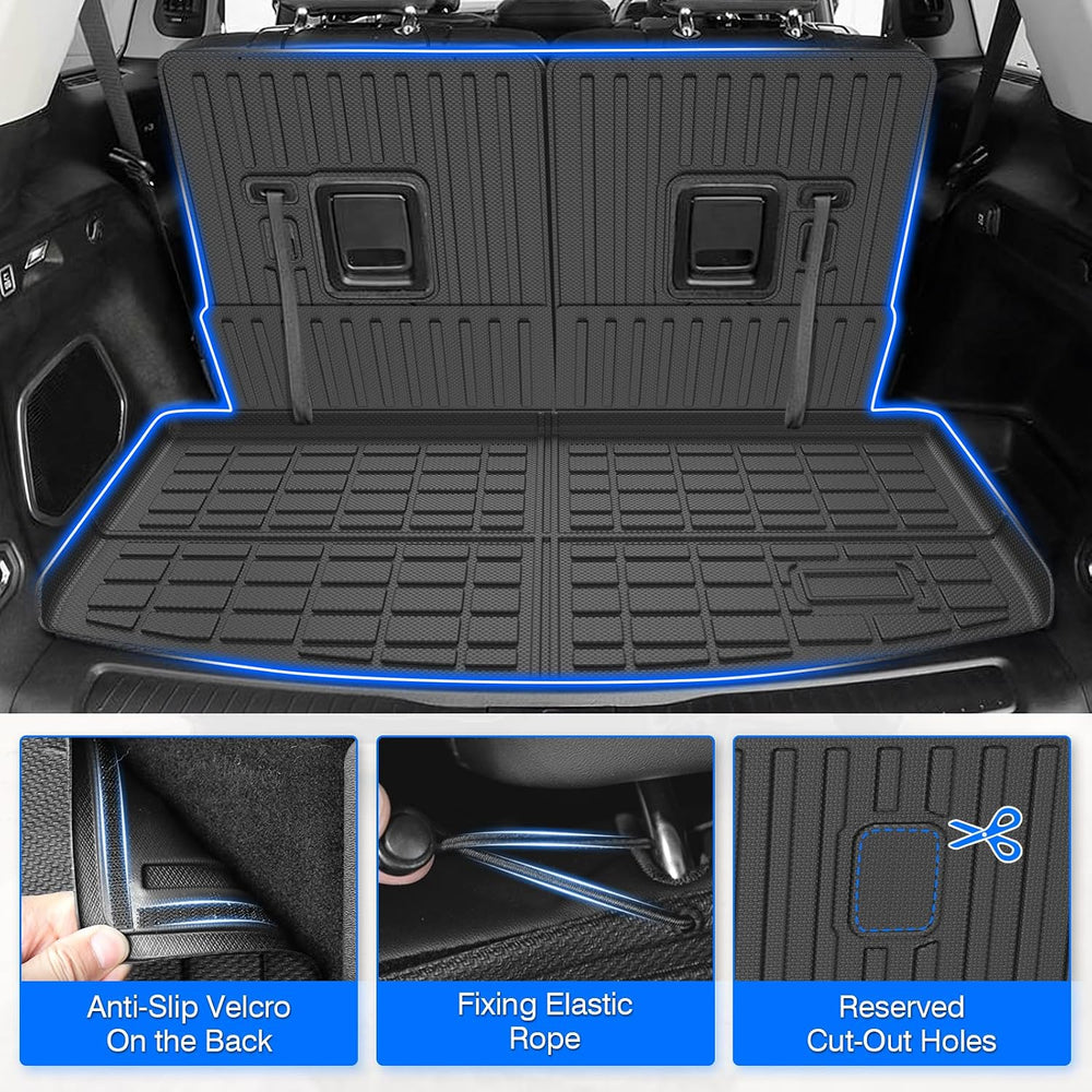 Floor Mats for Jeep Grand Cherokee L (6-Seater Without 2nd Row Center Console...