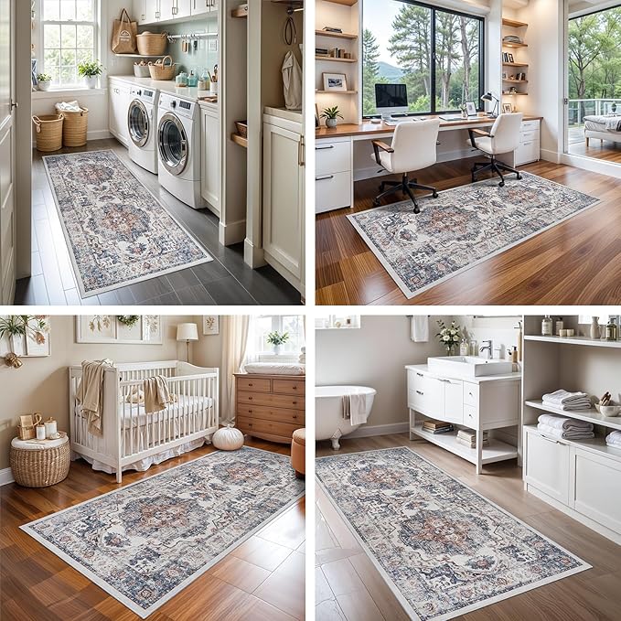 Hallway Washable Runner Rug - Image 4