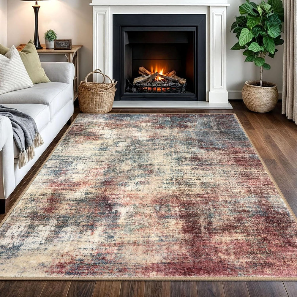 IOHOUZE Abstract Area Rugs 5x7 Ft Washable Rugs