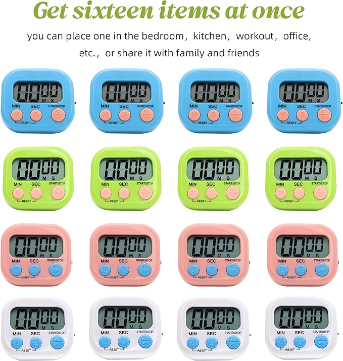 16 Pack Multi-Function Electronic Timer - Image 9
