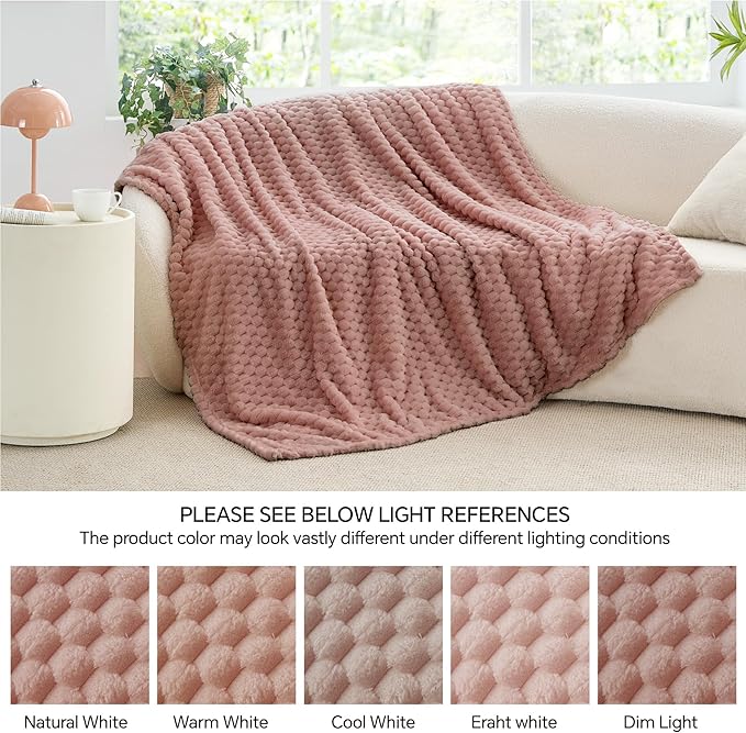 BEDELITE Fleece Twin Blanket for Couch & Bed - Image 6