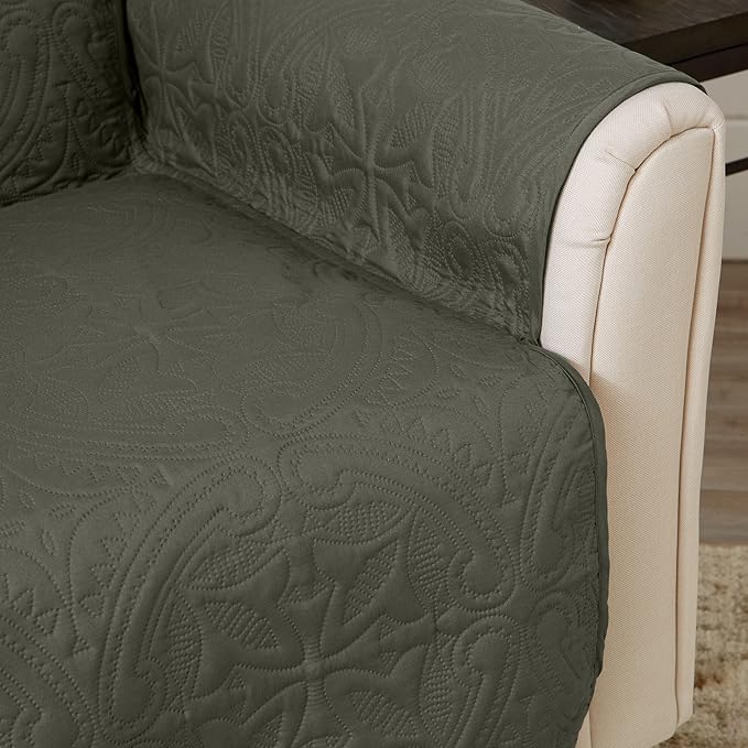 Great Bay Home Reversible Sofa Cover - Image 4