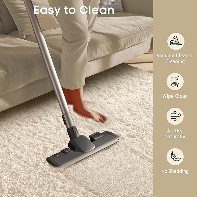 Ophanie Runner Rug for Hallway, 2x6 Upgrade Non-Slip Fluffy Soft Bedside Rugs - Image 6