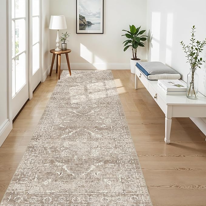 4x10 Washable Hallway Runner Rug - Image 4