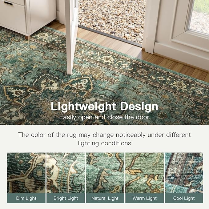 Lofus 6x9 Area Rugs for Living Room, Washable Area Rug, Rugs for Bedroom - Image 8