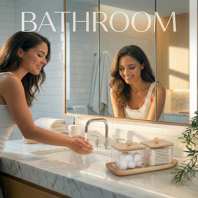 SheeChung Qtip Holder for Bathroom - Image 6