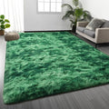 Deerhoo Large Shag Area Rugs 8 x 10, Plush Fuzzy Rugs by Deerhoo