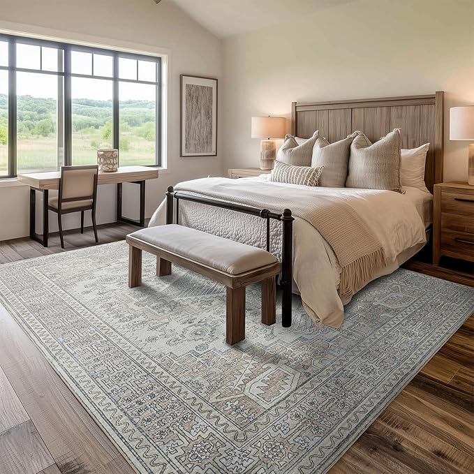 Machine Washable Rugs 8x10 Area Rugs - Image 7