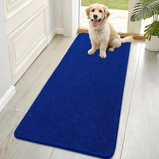 OLANLY Dog Door Mat for Muddy Paws 70x32, Absorbs Moisture and Dirt, Absorbent by OLANLY