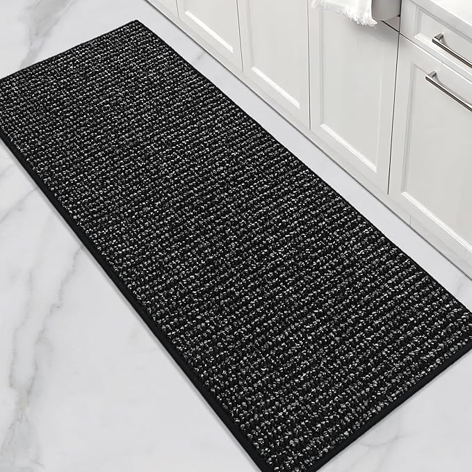 BEQHAUSE Kitchen Runner Rugs 24"x60", Non-Slip Kitchen Mats by BEQHAUSE