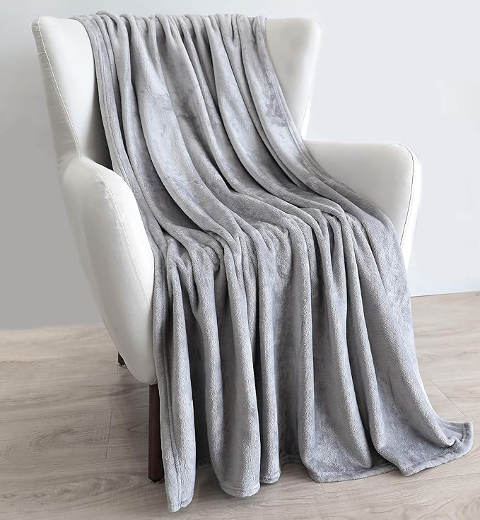 TASTHROW Large Flannel Fleece Throw Blanket, 50×70 Inch - Image 2