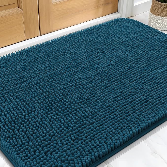 OLANLY Dog Door Mat for Muddy Paws 34x21, Absorbs Moisture and Dirt, Absorbent by OLANLY