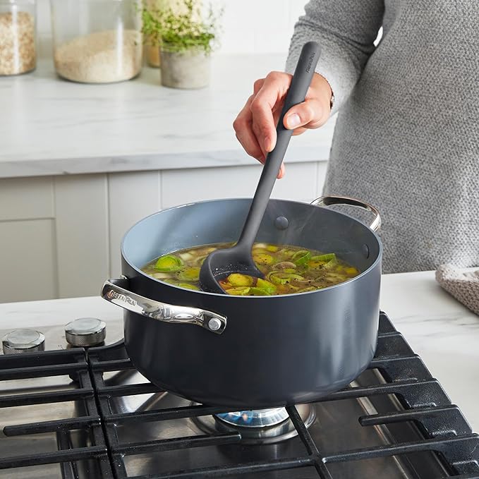 GreenPan Silicone Ladle, Soup Mixing Stirring Serving, Cooking Kitchen Utensil - Image 3