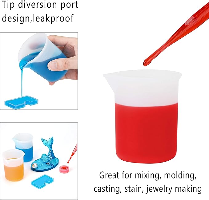 Gartful 100ml Silicone Measuring Cups - Image 4
