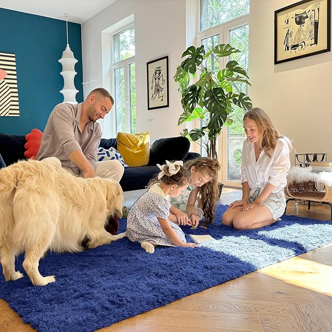 OLANLY 7x7 Machine Washable Large Area Rugs - Image 7