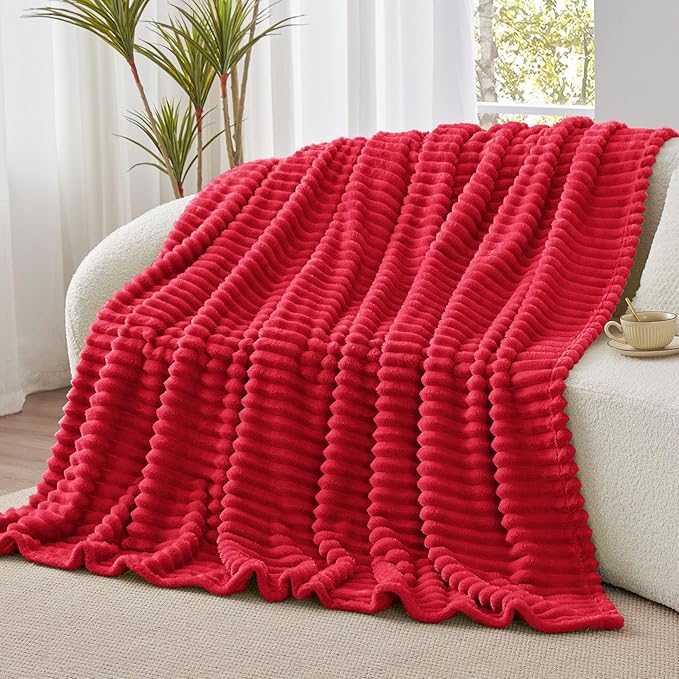 BEDELITE Twin Blanket for Couch & Bed, 300GSM Soft & Warm Fleece Blanket - Image 8