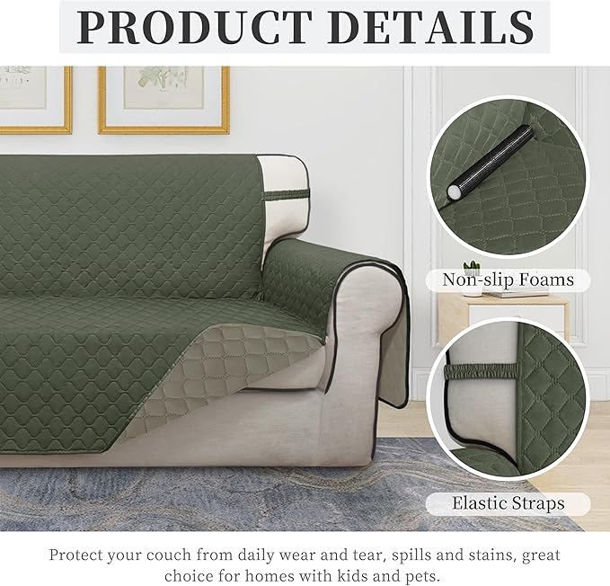 ISSUNTEX Double Protection 100% Waterproof Sofa Covers - Image 5
