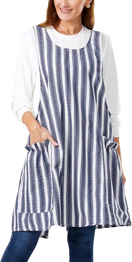 Cozy Adjustable Cross Back Aprons by APRONNER