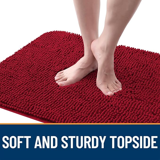 OLANLY Dog Door Mat for Muddy Paws 54x32, Absorbs Moisture and Dirt, Absorbent - Image 4