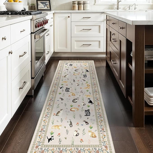 2'6"x8' Washable Kitchen Runner Rug - Image 2