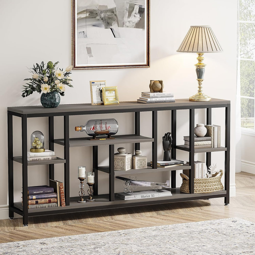 Tribesigns Console Sofa Table, 70.9 inch Extra Long Console Table Behind Couc...