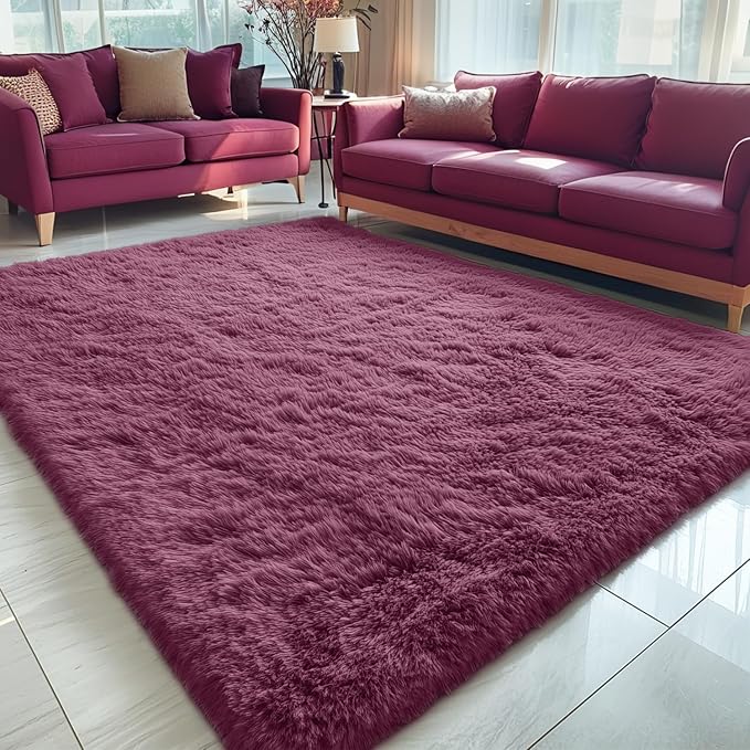 OLANLY 5x7 Machine Washable Large Area Rugs by OLANLY