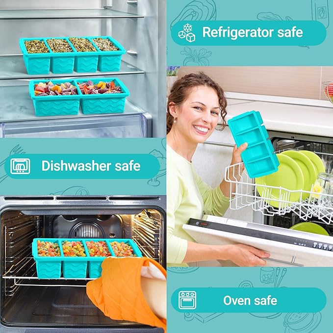 Silicone Freezer Molds for Soup - Image 6
