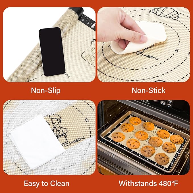 Silicone Macaron Baking Mat - Image 5
