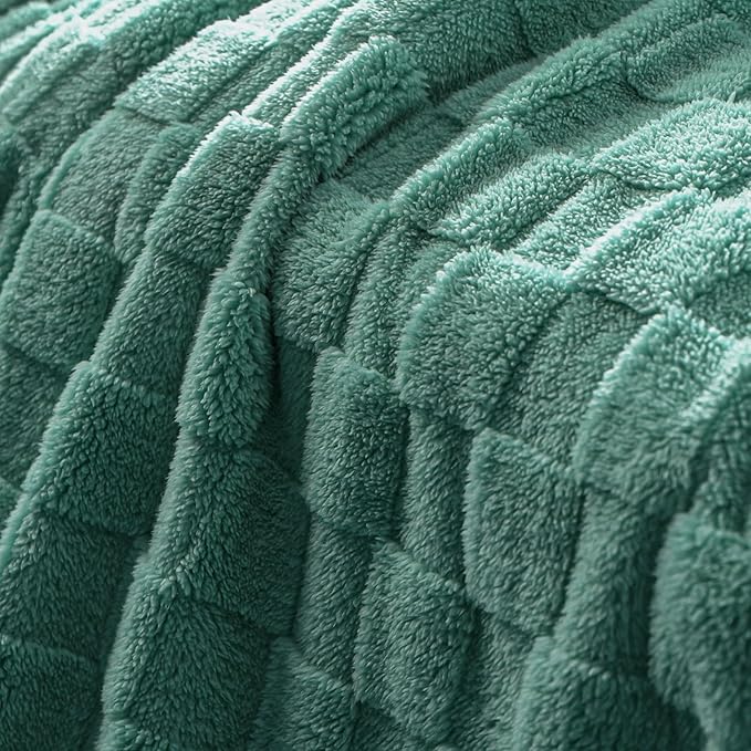 Exclusivo Mezcla Queen Size Flannel Fleece Blanket, Super Soft and Warm - Image 4