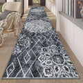 HEBE Hallway Runner Rug 2'8''x14' Washable Vintage Distressed Area Rugs Non by HEBE